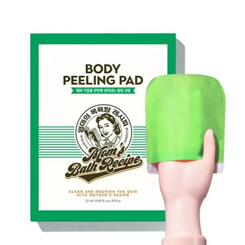 DAESANG WELLIFE Mom's Bath Recipe Body Peeling Pad ليفة استحمام