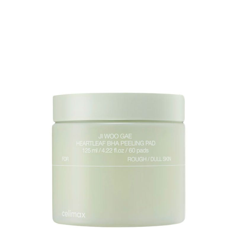 CELIMAX Ji Woo Gae Heartleaf BHA Peeling Pad وسادات التقشير