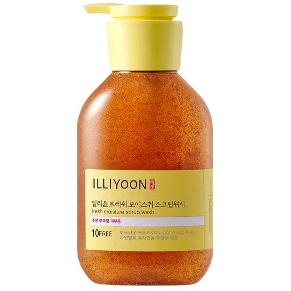 ILLIYOON FRESH MOISTURE SCRUB WASH
سكرب مقشر فيزيائي للجسم اليون