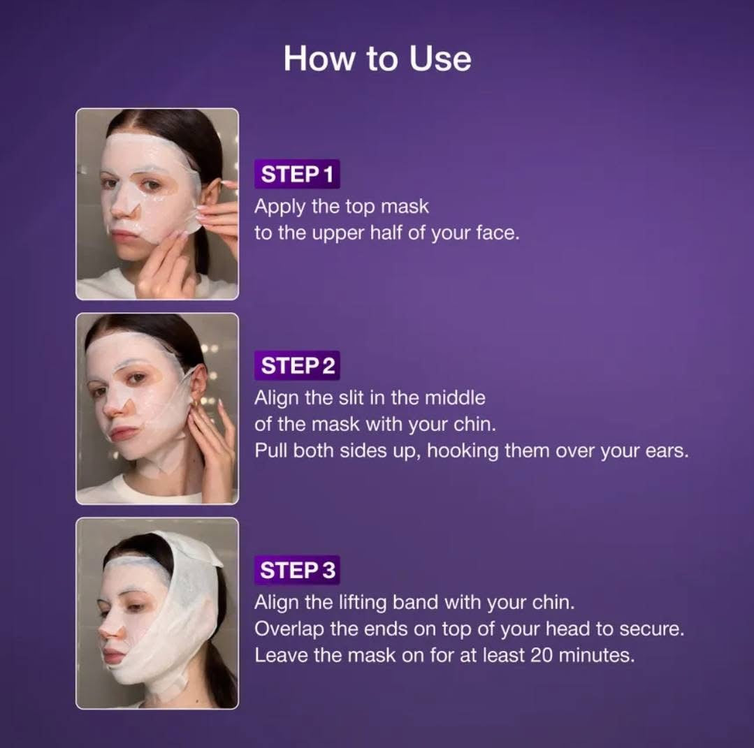 numbuzin 9 NMN BIO Lifting -sil Full
Face Mask قناع شد الوجه عدد ١