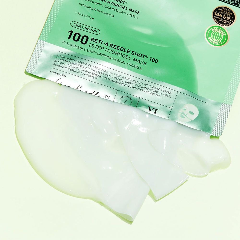 VT Reedle Shot 100 2Step Hydrogel Mask #Pro Cica ماسك الريدل شوت بالسيكا
