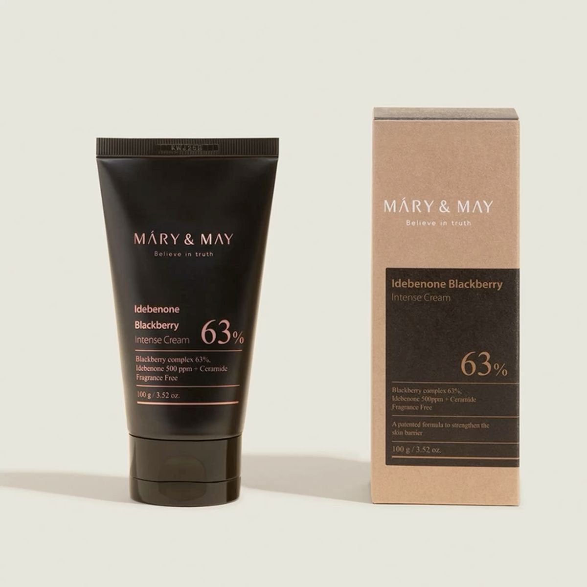 MARY & MAY IDEBENONE BLACKBERRY INTENSE CREAM مرطب الاديبينون والتوت البري ماري ماي