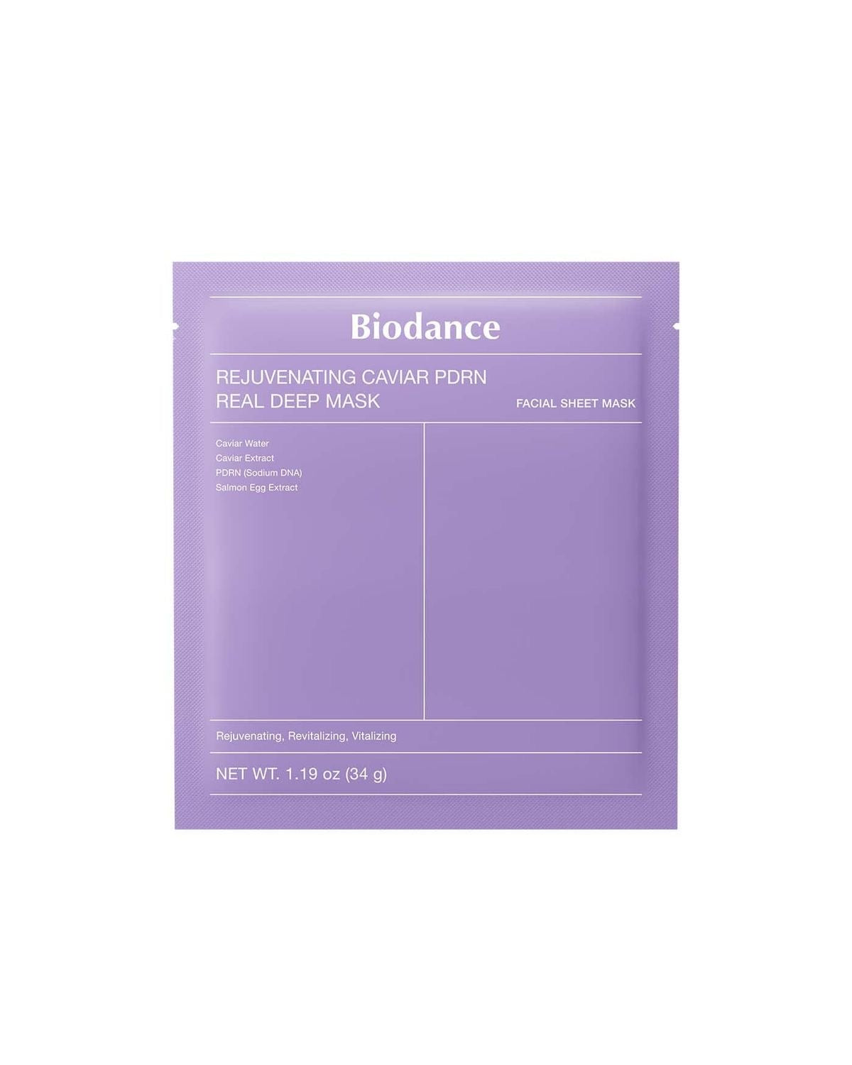 BIODANCE Rejuvenating Caviar PDRN Real Deep Mask ماسك تجديد البشرة بالكافيار