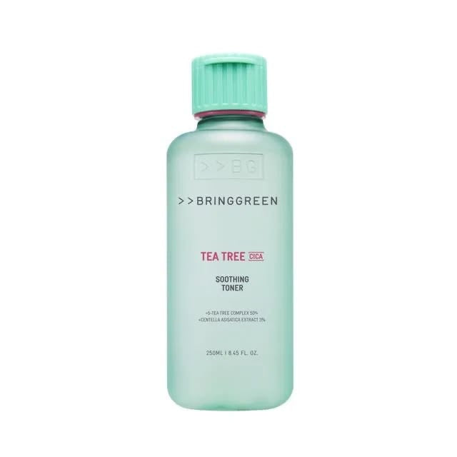 BRING GREEN Tea Tree Cica Soothing Tonerتونر الشاي المهدئ