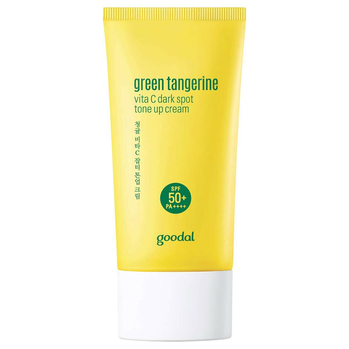 goodal green tangerine dark spot tone up cream واقي شمس چودال