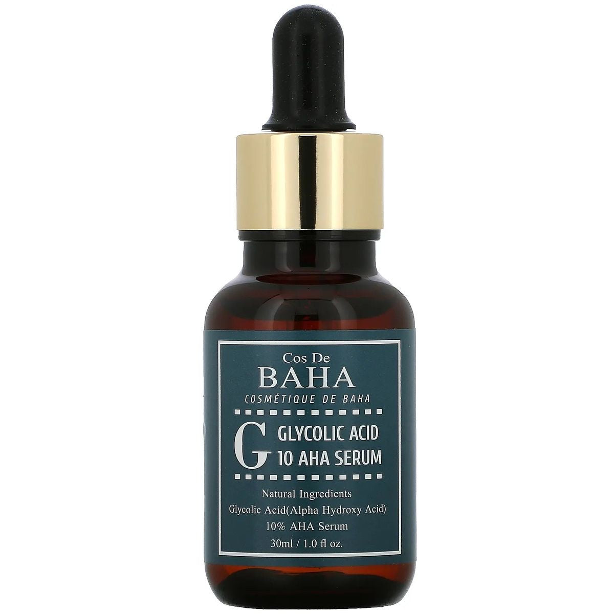 COS DE BAHA Glycolic Acid 10 AHA Serumسيروم الجليكوليك اسيد كوز دي باها