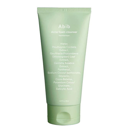 abib acne foam cleanserغسول حب الشباب ابيب