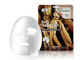 3w clinic red ginseng sheet mask ماسك الجنسنغ