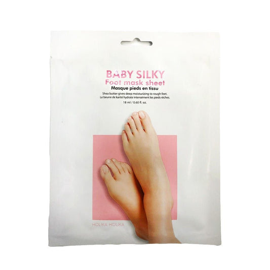 holika holika baby silk foot sheet mask ماسك الاقدام هوليكا هوليكا