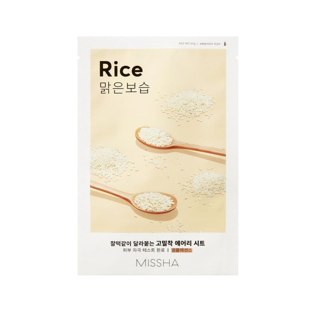 missha rice sheet mask ماسك الارز ميشا