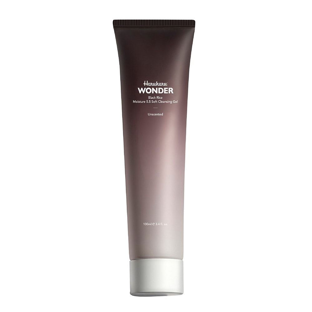 HARUHARU WONDER Black Rice Moisture 5.5 Soft Cleansing Gel Unscentedغسول الارز الاسود هاروهارو ووندر