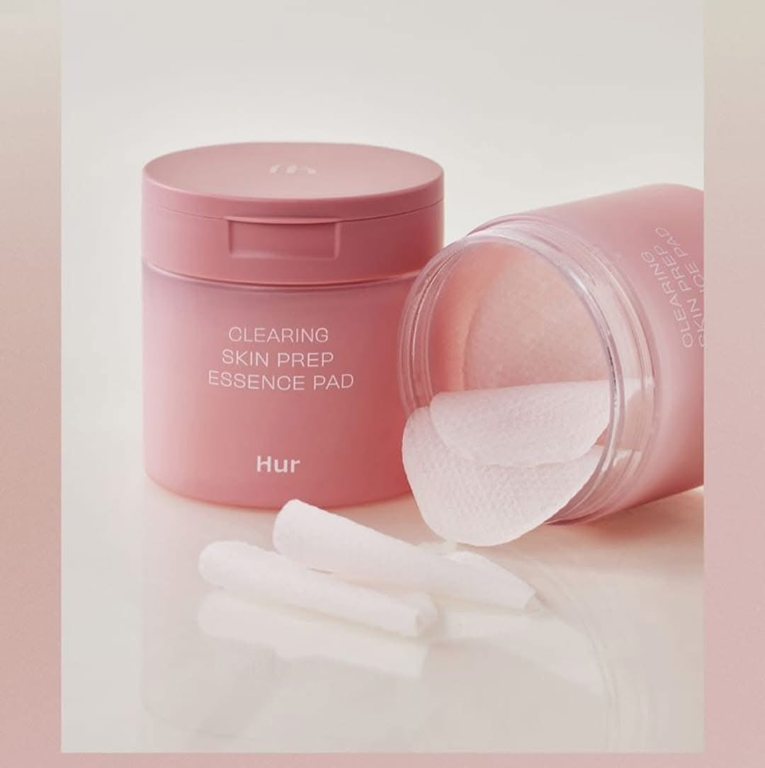 HUR Clearing Skin Prep Essence Pad تونر بادز مقشرة