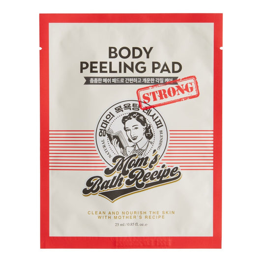 Mom's Bath Recipe Body Peeling Pad Strong ليفة الجسم