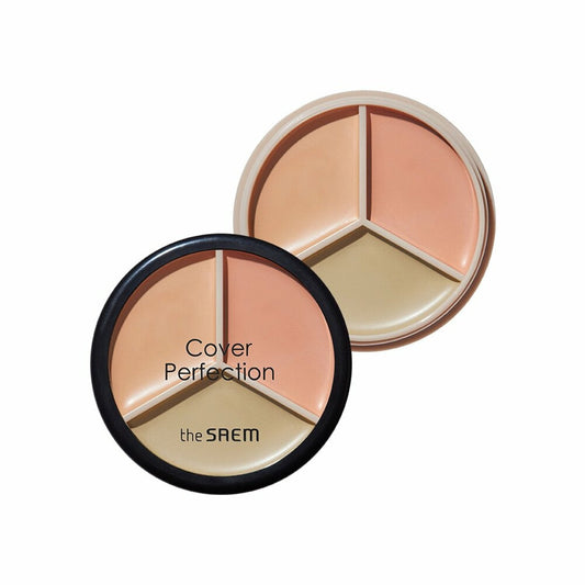 THESAEM Cover Perfection Triple Pot Concealer no.1 كونسيلر درجة رقم واحد