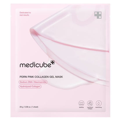 MEDICUBE PDRN Pink Collagen Gel Mask ماسك الكولاجين الوردي