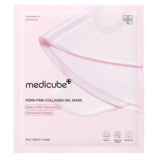 MEDICUBE PDRN Pink Collagen Gel Mask ماسك الكولاجين الوردي