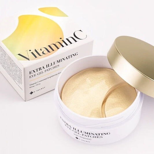 K-SECRET Extra Illuminating Eye Gel Patches with Vitamin C لصقات عيون تفتيح