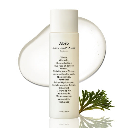 ABIB Jericho Rose PHA Toner Skin
Booster تونر مقشر بخلاصة وردة اريحا