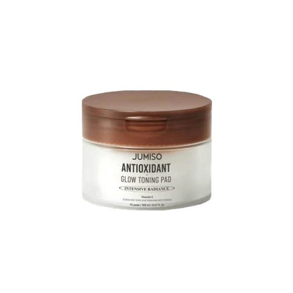 JUMISO Antioxidant Glow Toning Pad مسحات مضادة للاكسدة