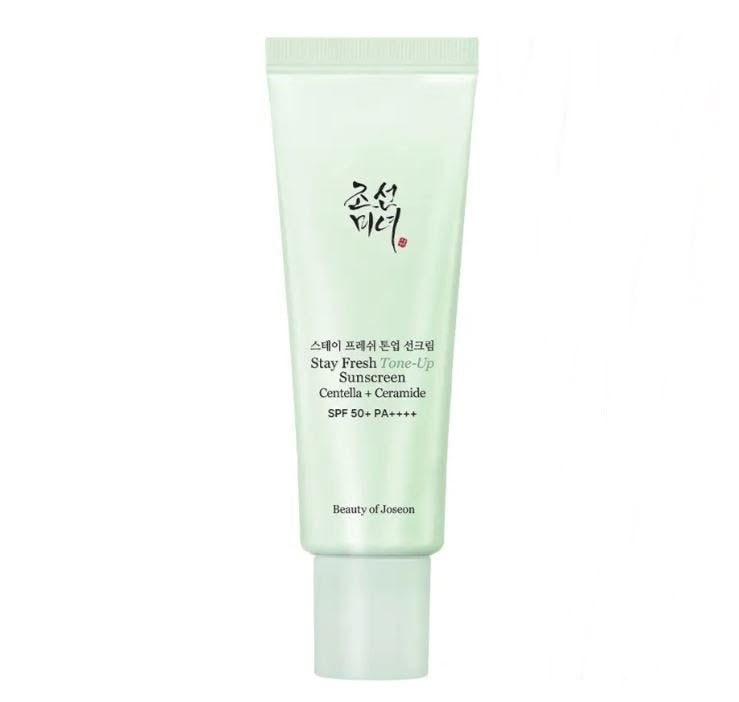 BEAUTY OF JOSEON Stay Fresh Tone-Up Sunscreen Centella + Ceramide / Greenواقي شمس