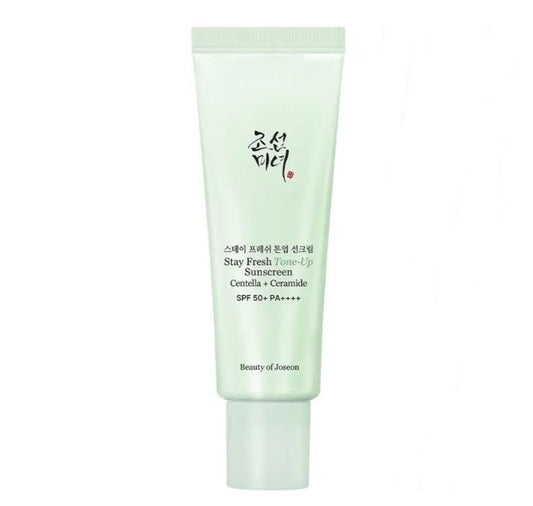 BEAUTY OF JOSEON Stay Fresh Tone-Up Sunscreen Centella + Ceramide / Greenواقي شمس