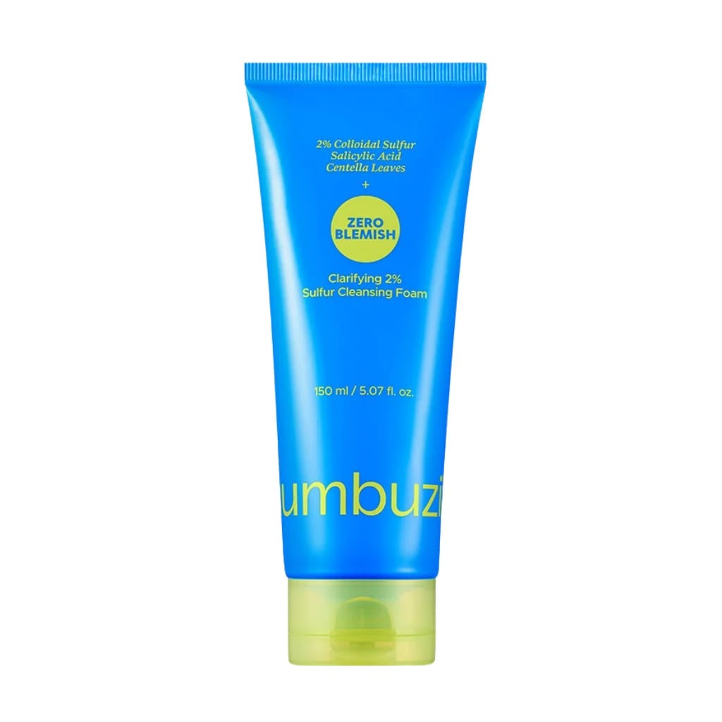 numbuzn Zero Blemish Clarifying 2% Sulfur Cleansing Foam غسول الكبريت